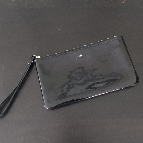 Kate Spade Patent Leather Wristlet - Picture 1 of 3